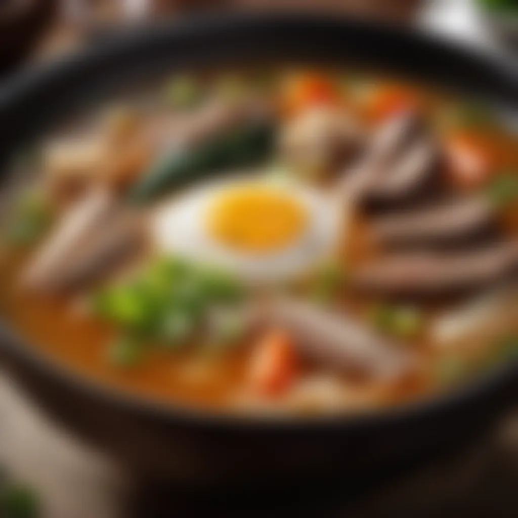 Hearty Broth for Dwaeji Gukbap