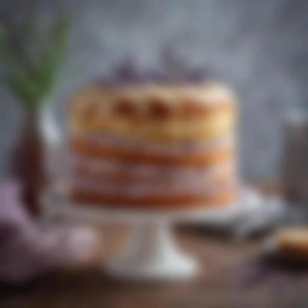 Earl Grey Lavender Cake