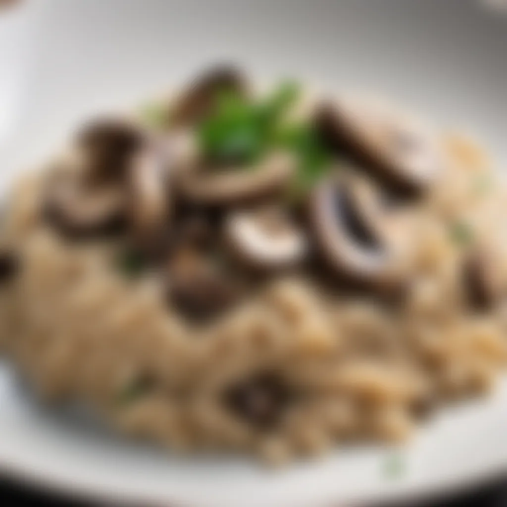 Creamy Mushroom Risotto