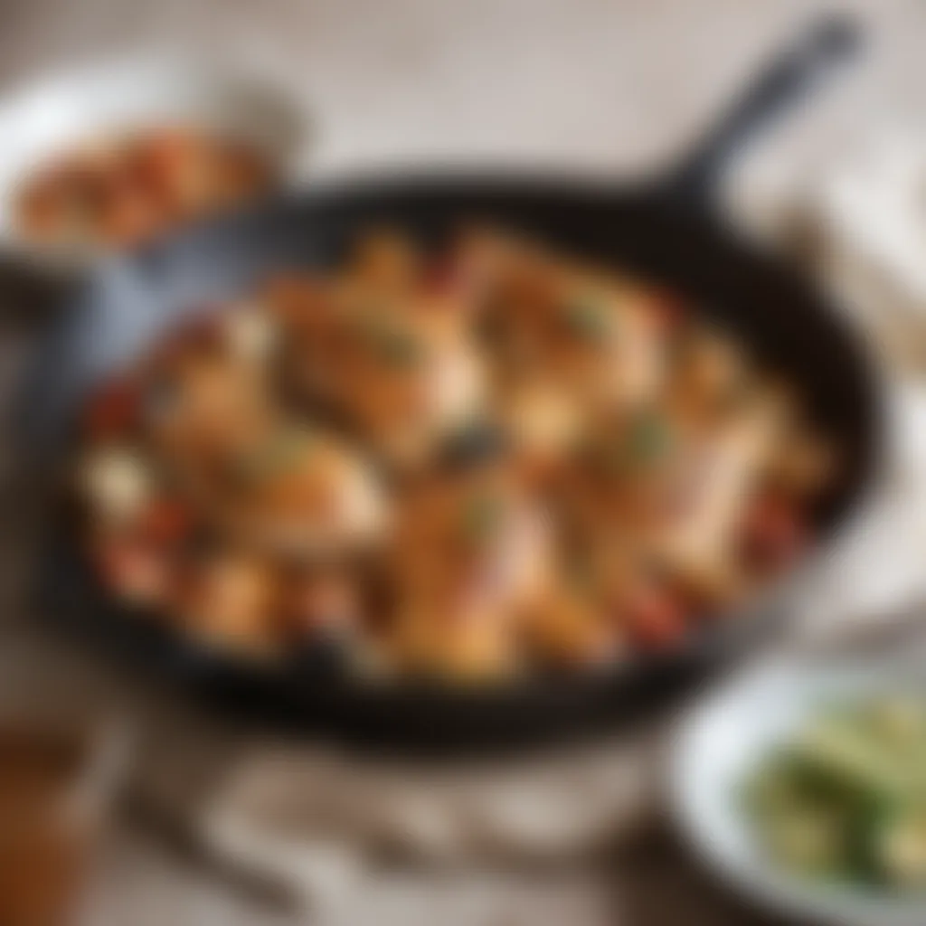 Savory Skillet Chicken Breast with Mediterranean Flavors