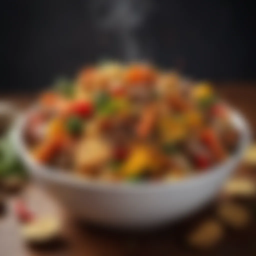 Harmony of Flavors: Exotic Spice Symphony Savory Vegetable Medley with Exotic Spices