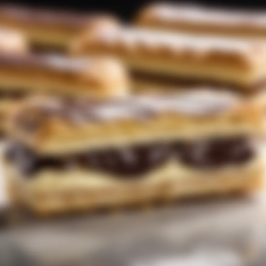 Delicious Eclair Bars Eclair Bars