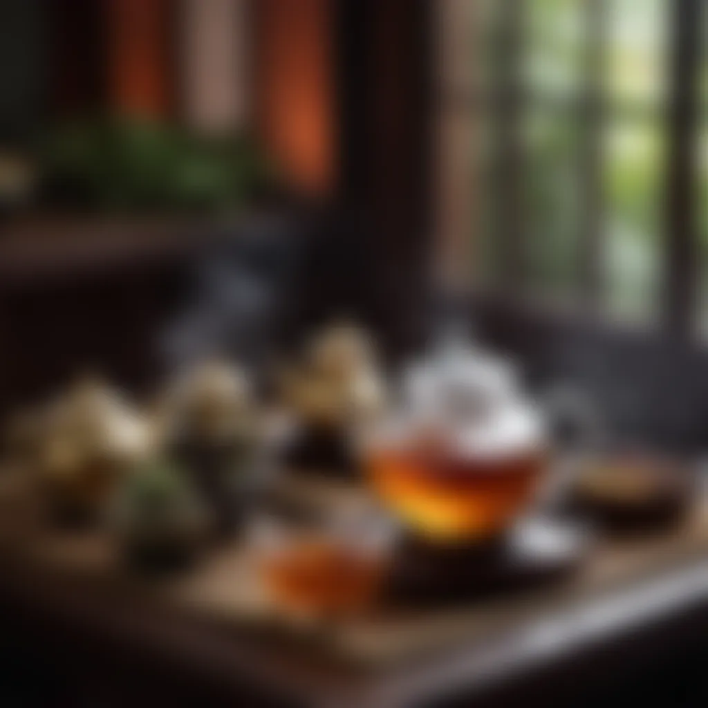 Graceful Asian Tea Tradition Elegant Asian Tea Ceremony