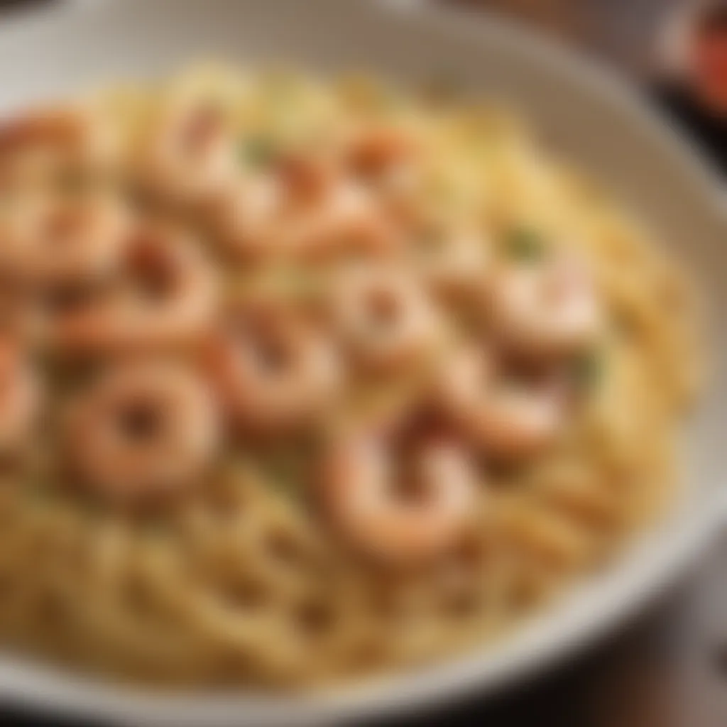 Savory Shrimp Linguine with Roasted Garlic