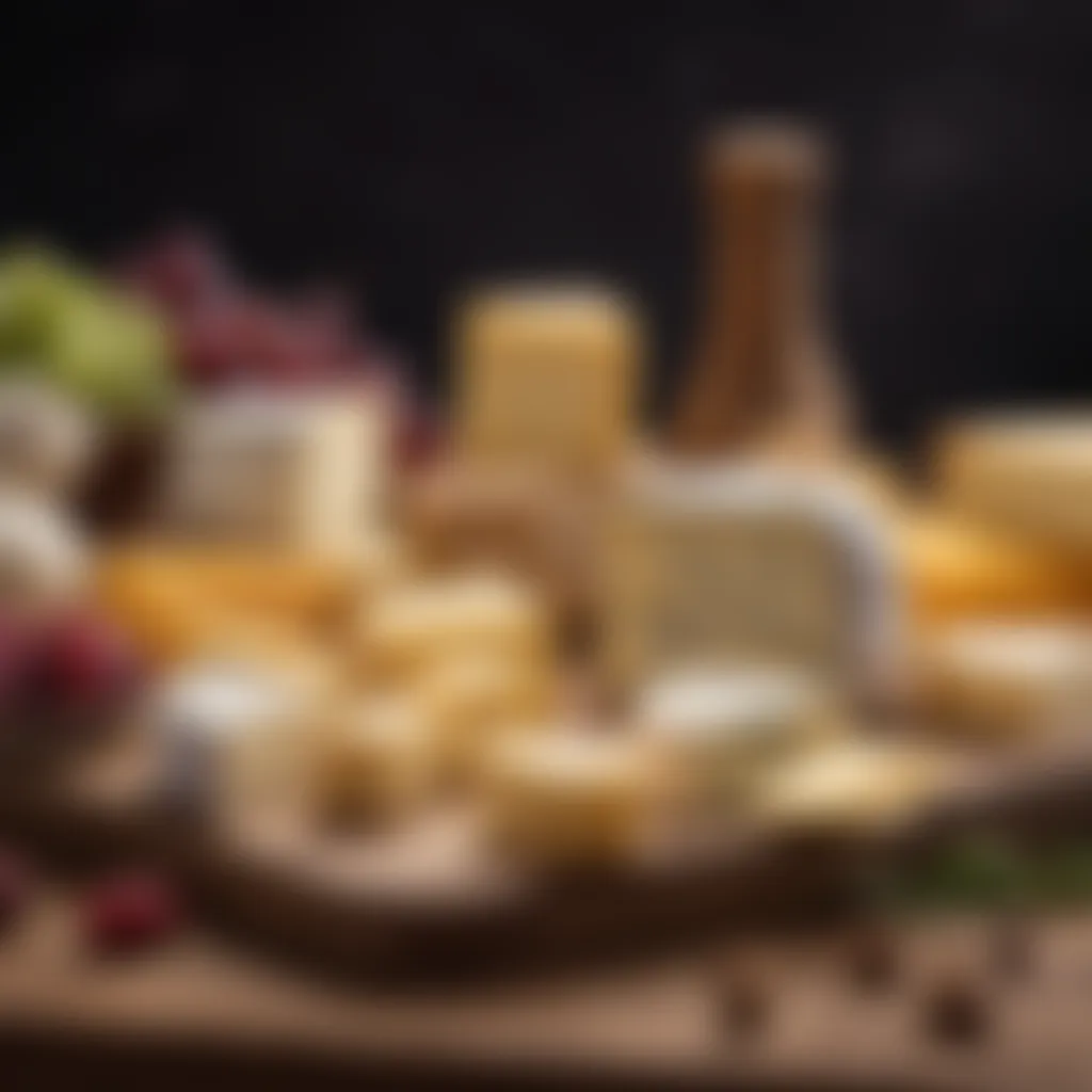 Exquisite Cheese Selection