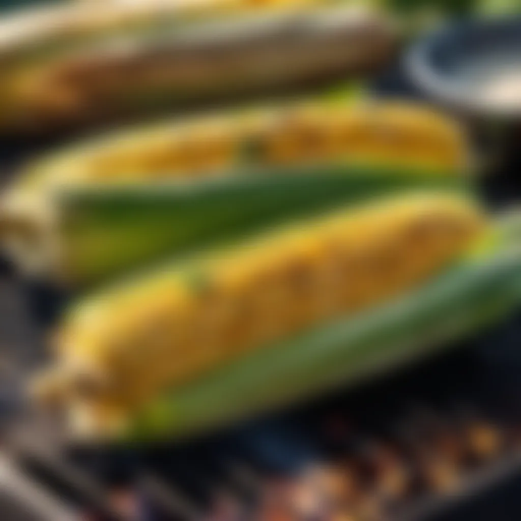 Grilling Corn on the Cob