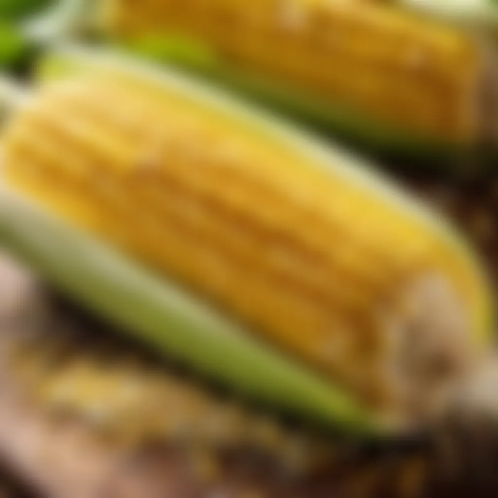Masterful Seasoning Process Seasoning Corn on the Cob