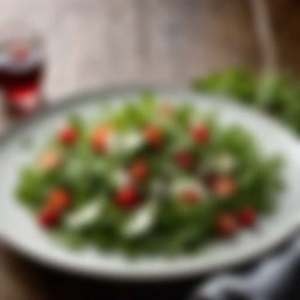 Gourmet Flavor Symphony Elevate Your Palate with Arugula Salad