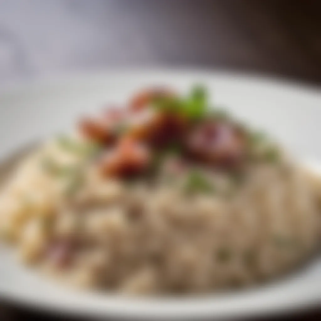 Elevated Pancetta Risotto