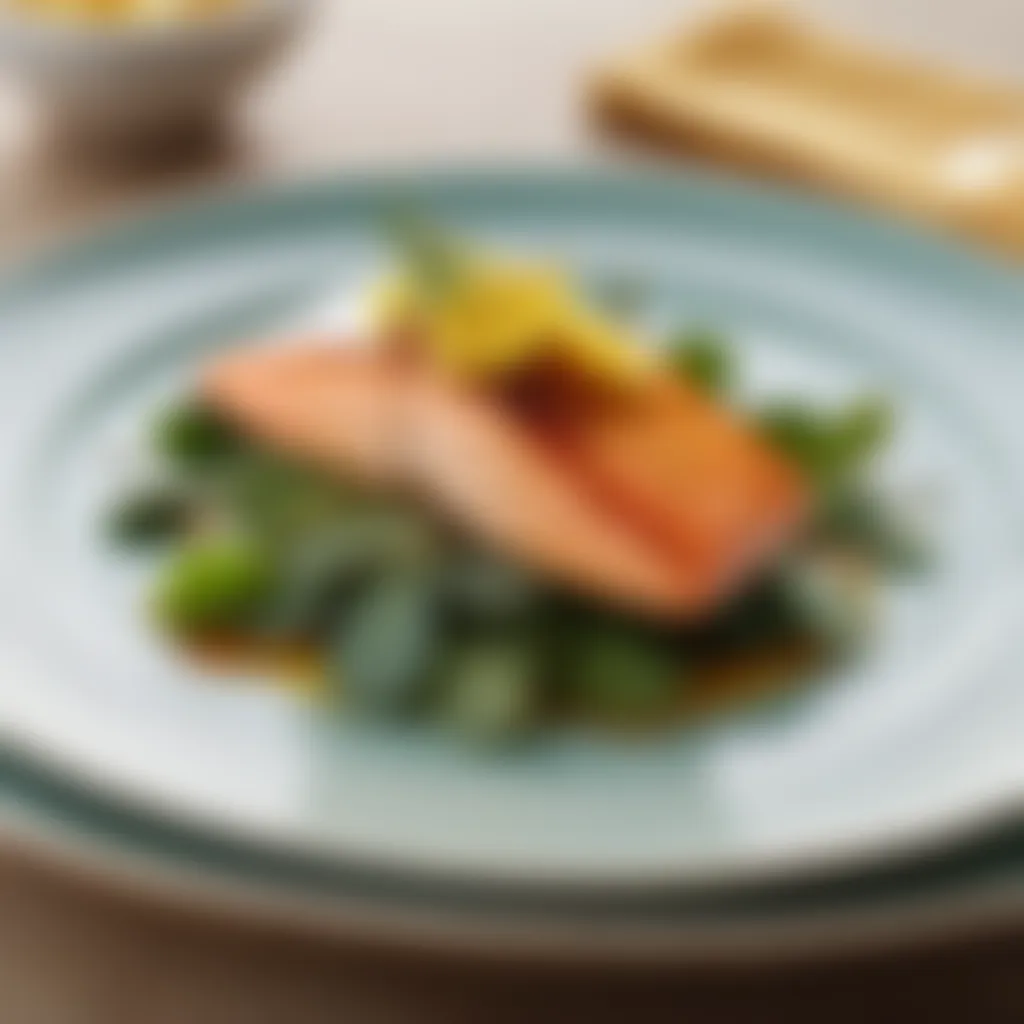 Eucalyptus Honey Glazed Salmon