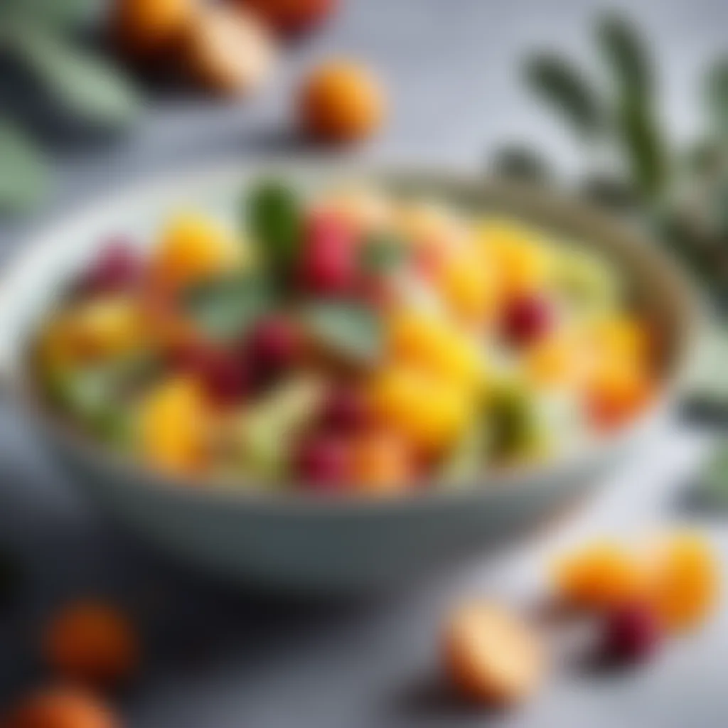 Eucalyptus-infused Fruit Salad