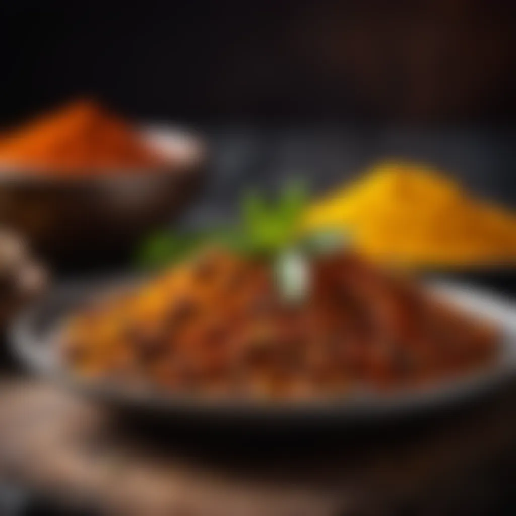 Artisanal Fusion of Exotic Spices Exotic Spice Blend for Pork Dish