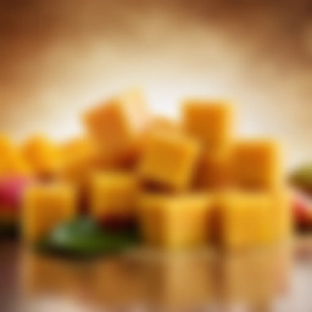 Juicy Mango Cubes