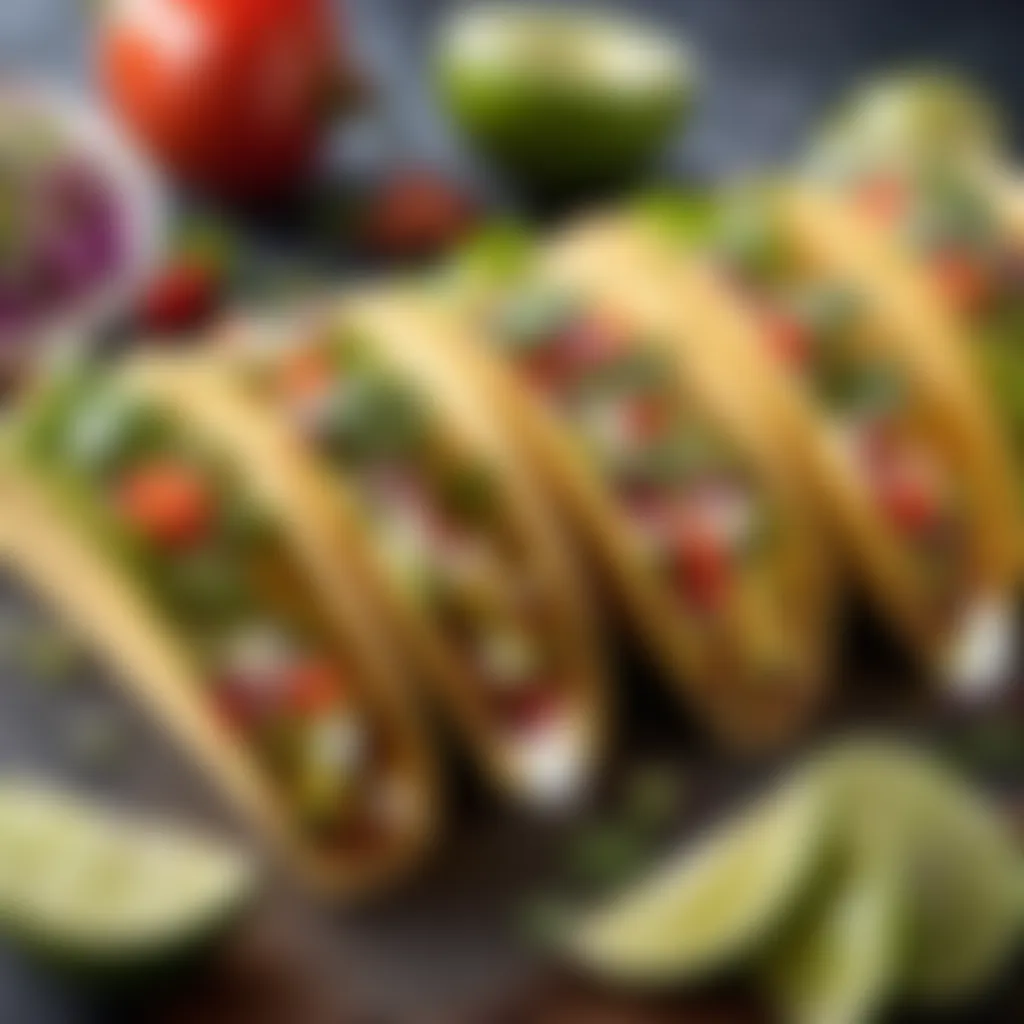 Exotic Vegan Taco Garnishes