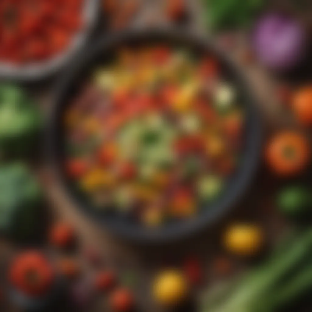Vibrant Garden Harvest Exotic Vegetable Medley