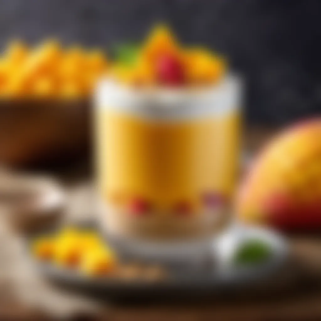 Exotic Weetabix Mango Parfait