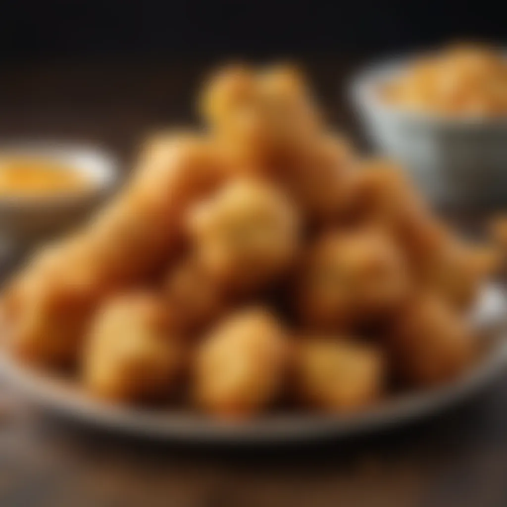 Golden Perfection: Fried Akara Batch Perfectly fried Akara batch