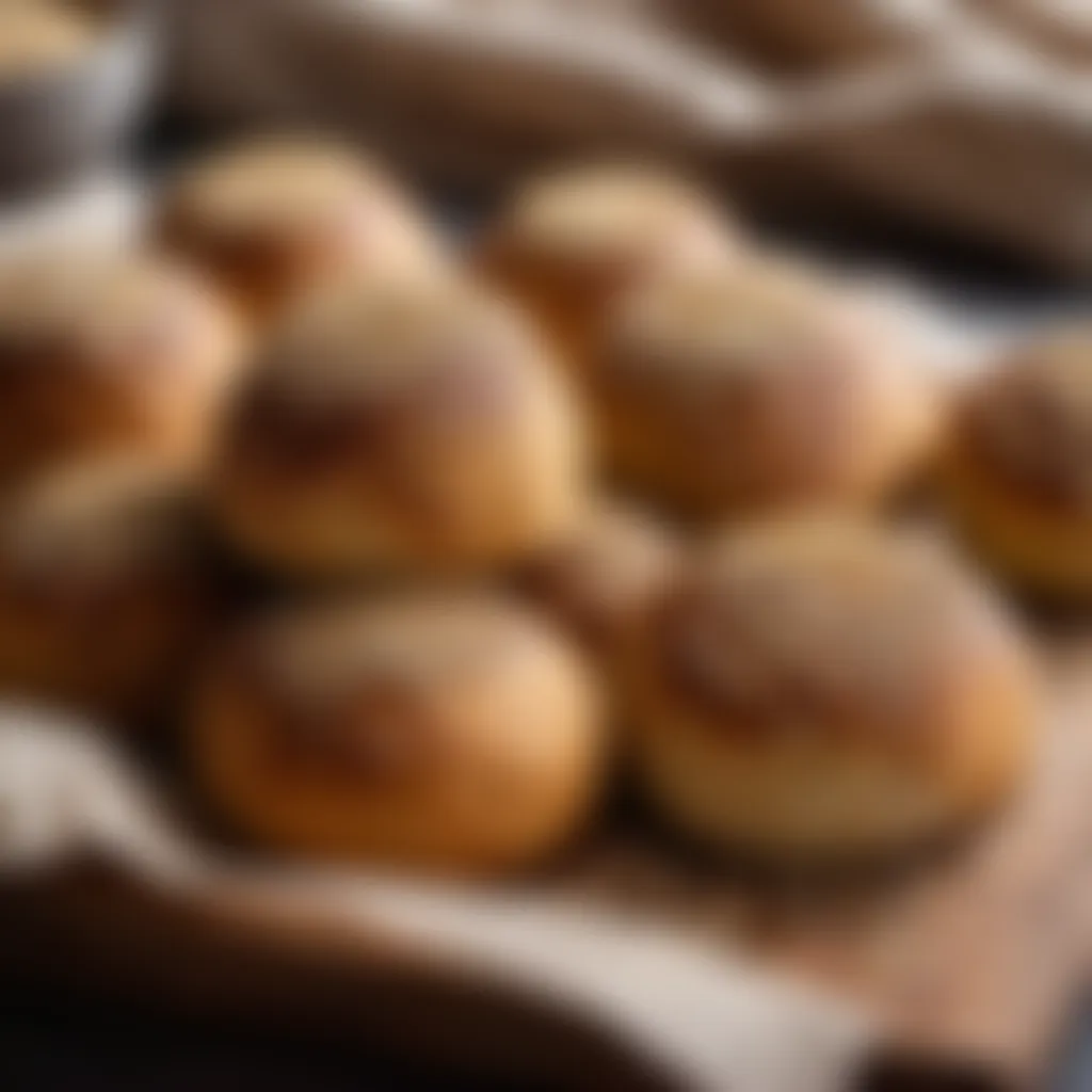 Cassava Flour Bread Rolls with Seeds