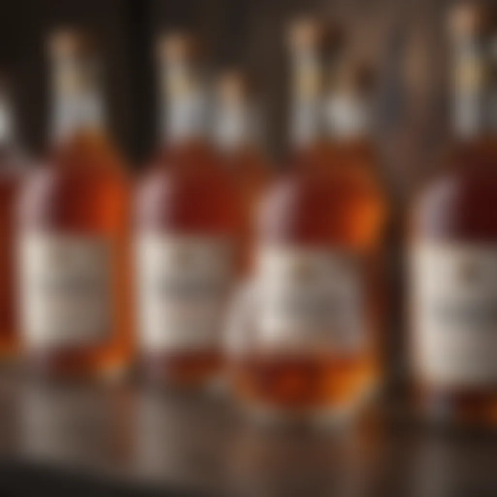 Diverse Cognac Alternatives A selection of high-quality cognac alternatives