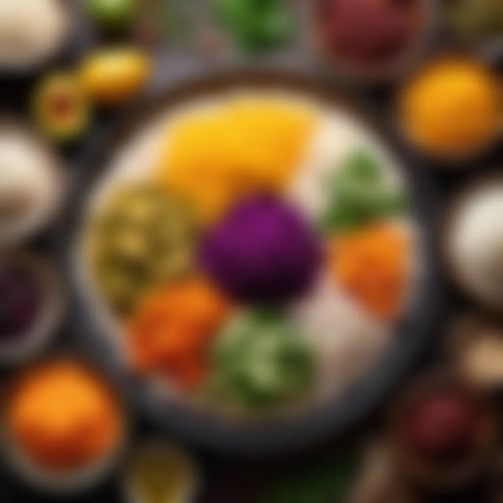 African Rice Platter Bursting with Vibrant Flavors Vibrant African Rice Platter