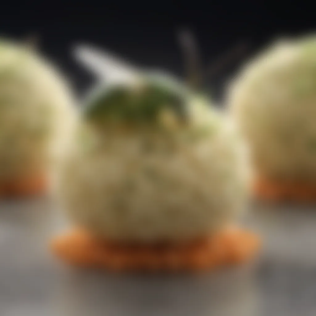 Delectable Garlic Aphid Dessert Creation