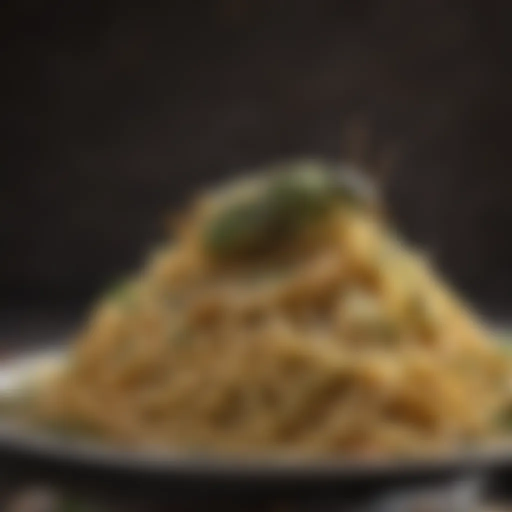 Garlic Aphid Infused Gourmet Pasta