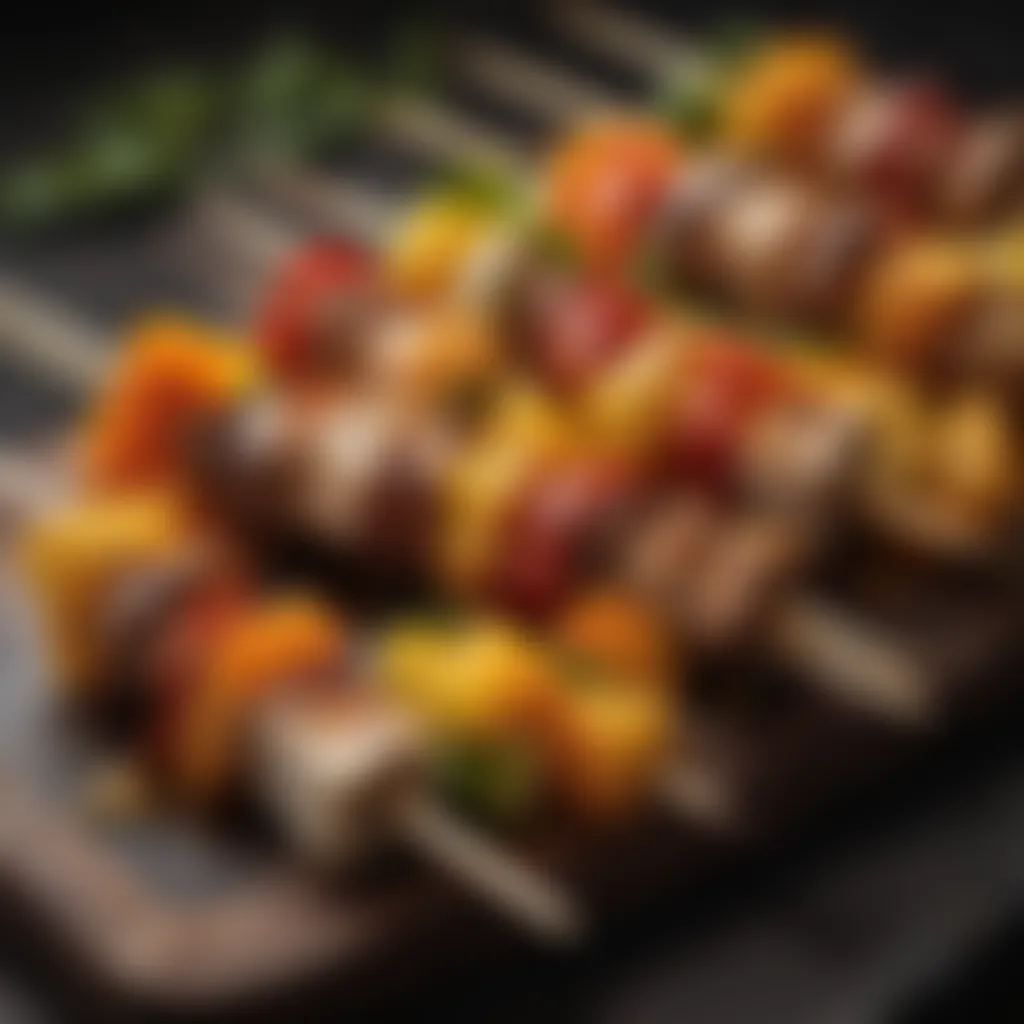 Savory Alligator Meat Skewers with Citrus Glaze