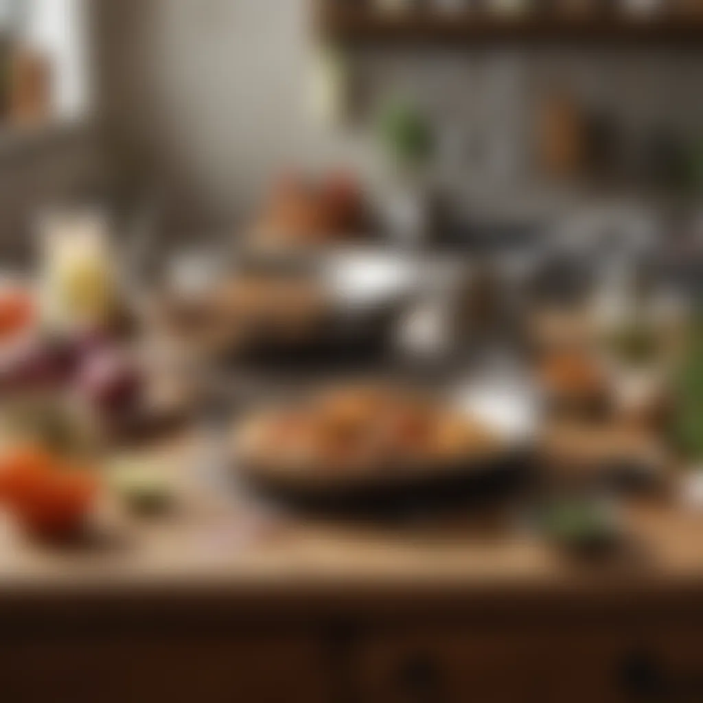 Essential Culinary Tools for Education An array of culinary tools and equipment for learners