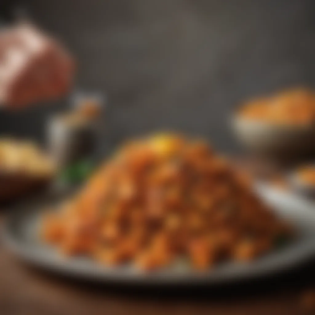 Savory Sweet Potato Apple Hash Plating Savory Sweet Potato Apple Hash Plating
