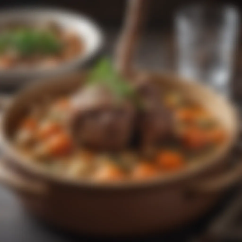 Savory Herb-Infused Lamb Shank Stew