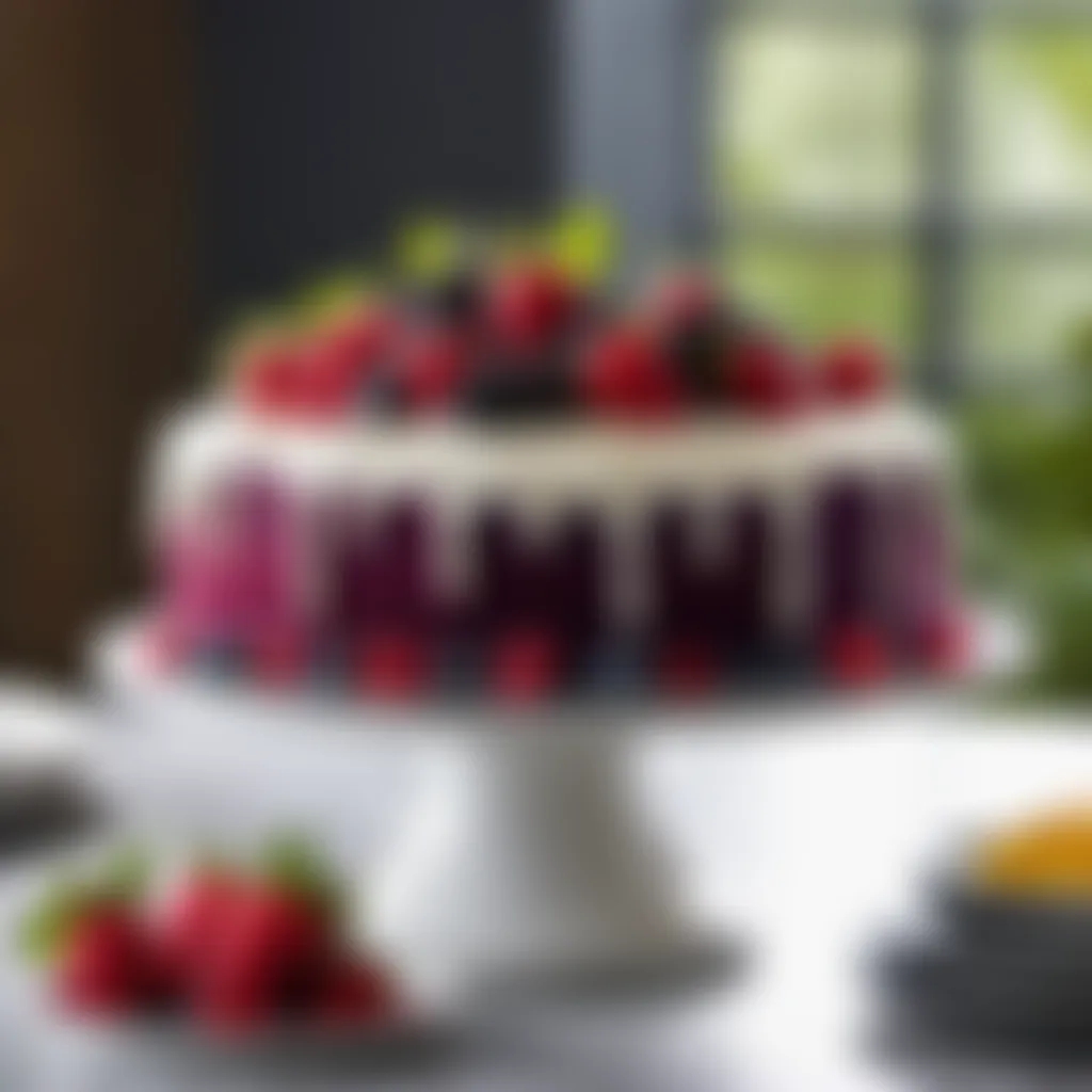 Scrumptious Berry Bliss Cake