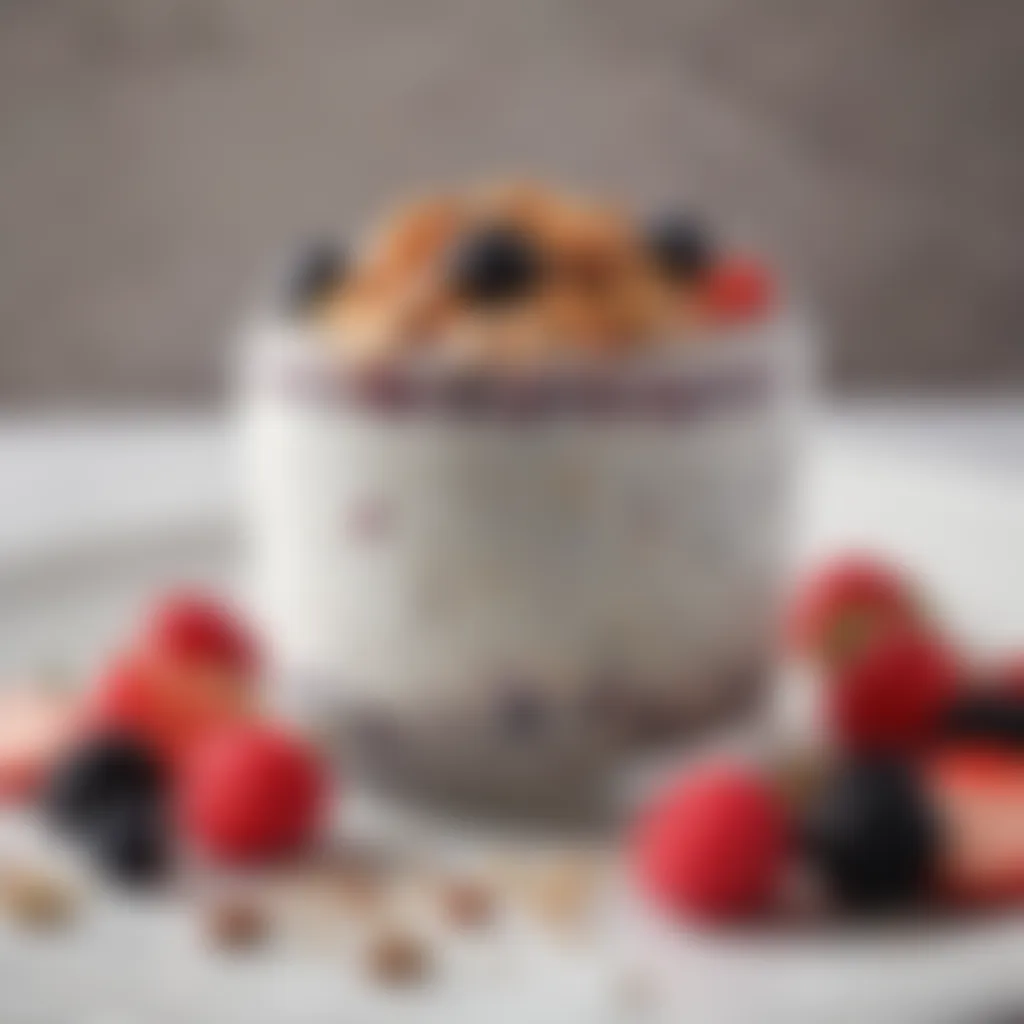 Nutrient-packed chia pudding topped with berries and nuts