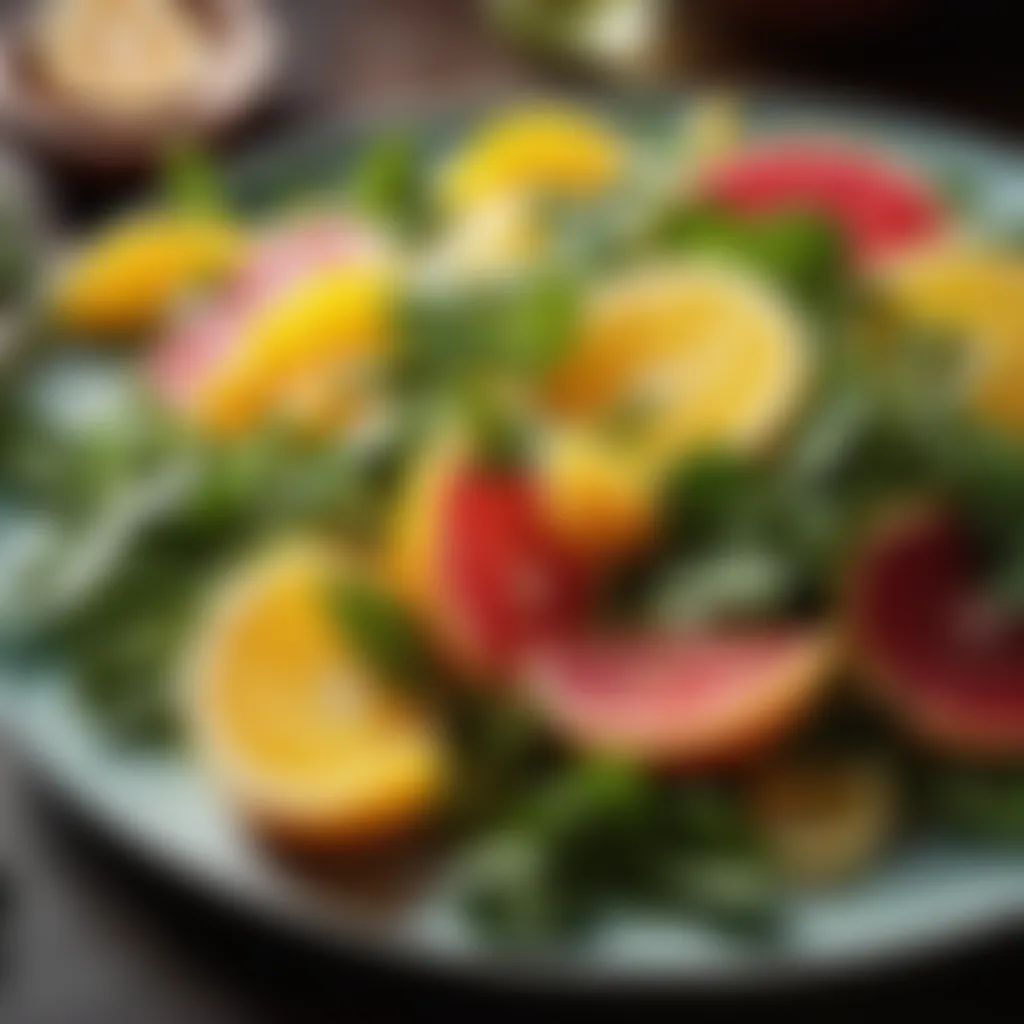 Vibrant Citrus Salad with Arugula