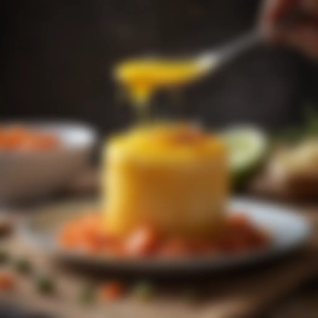 A vibrant dish highlighting ghee's role in enhancing flavors
