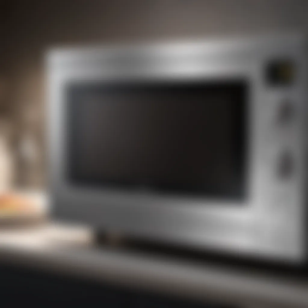 User-friendly interface of Panasonic countertop microwave