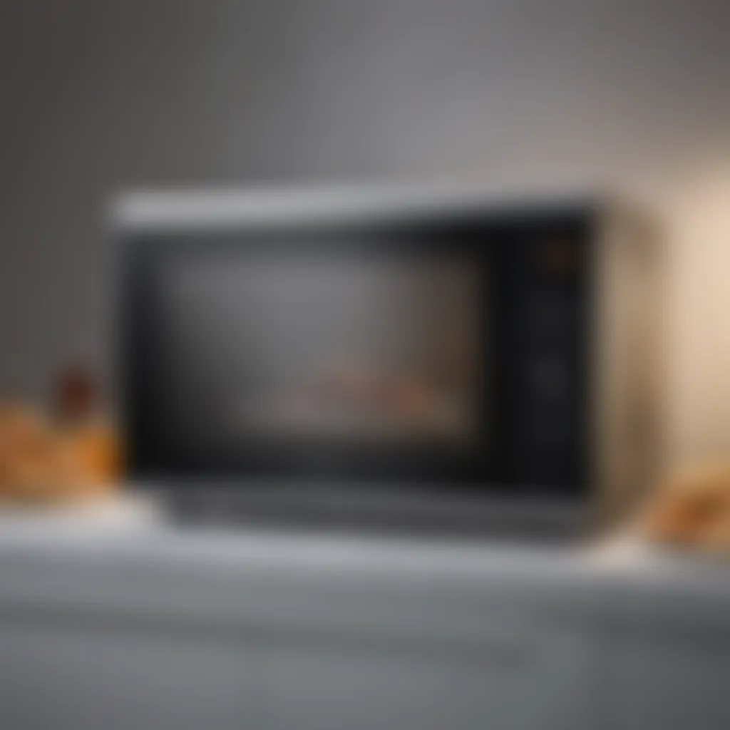 Advanced technology features in Panasonic microwave ovens