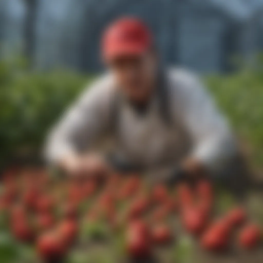 Pest Management Techniques Pest management techniques for strawberry plants