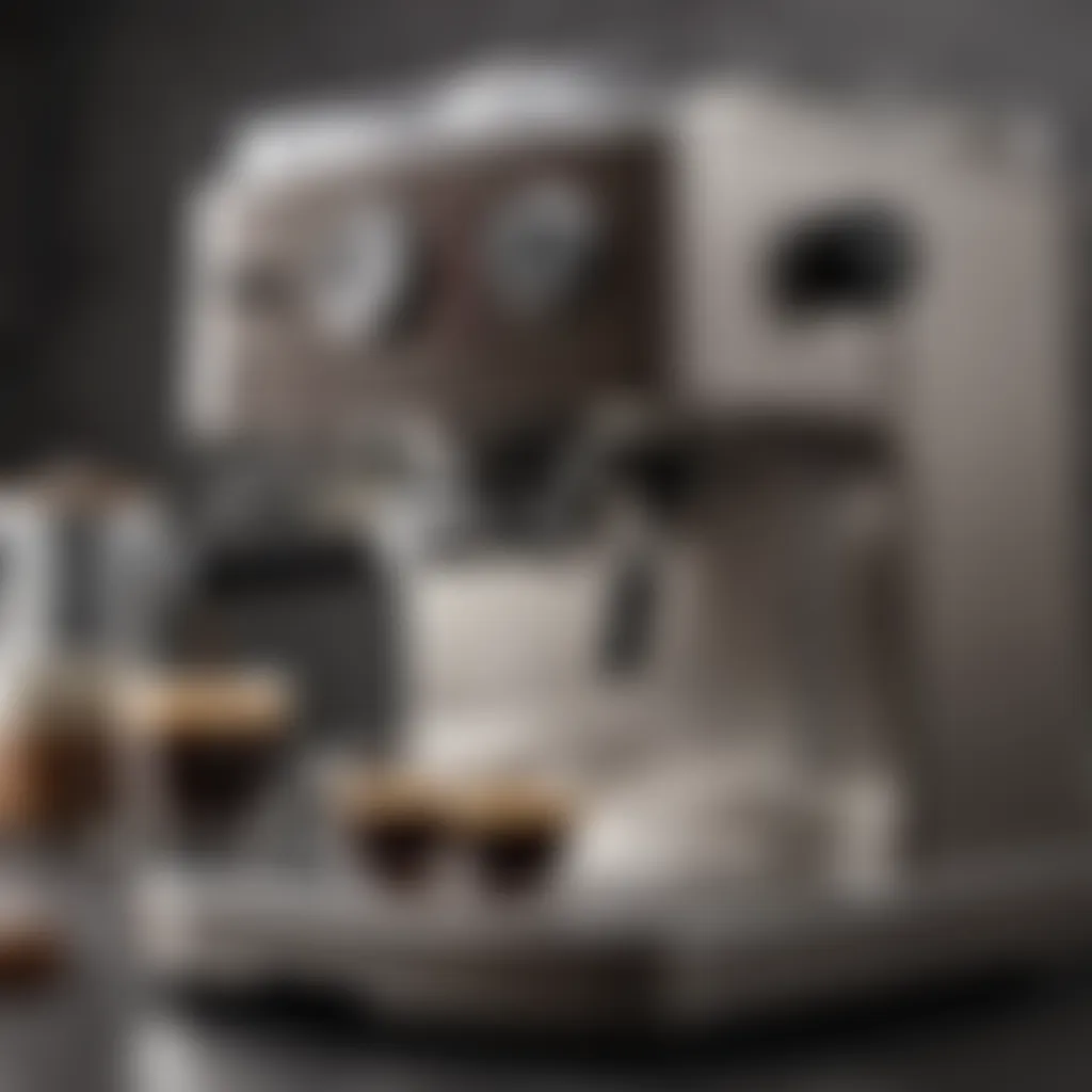 Elegant design of Saeco Espresso Machine