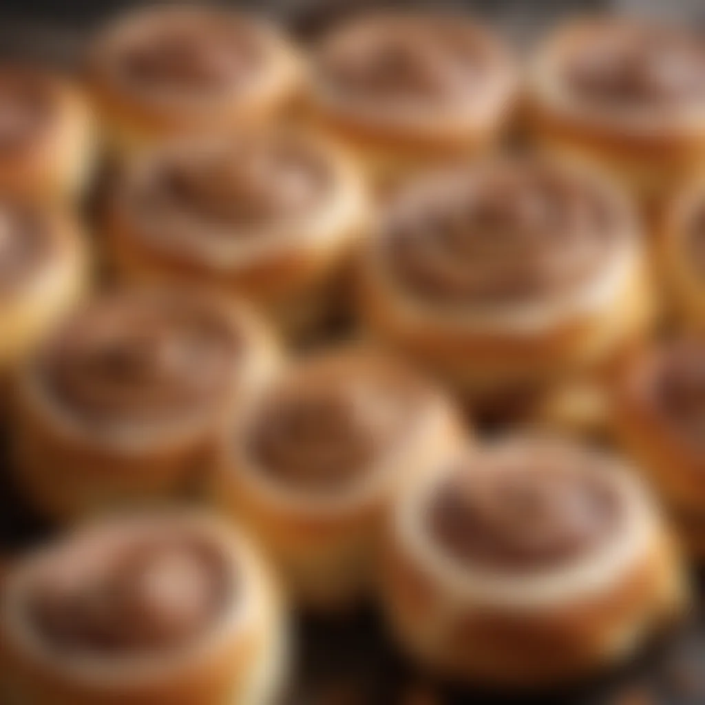 A selection of popular cinnamon rolls available online