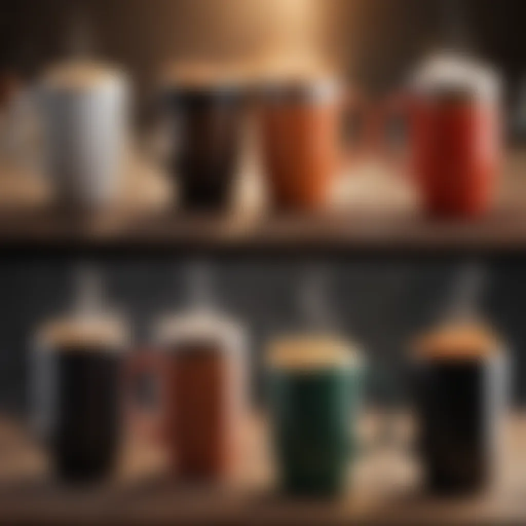 A comparison chart highlighting various Ember Mug dupes and their features