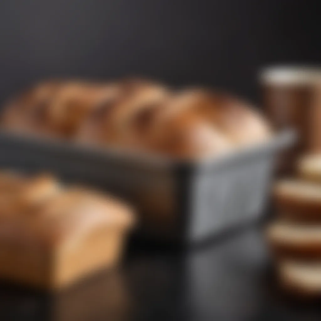 Comparison of materials used in loaf bread pans