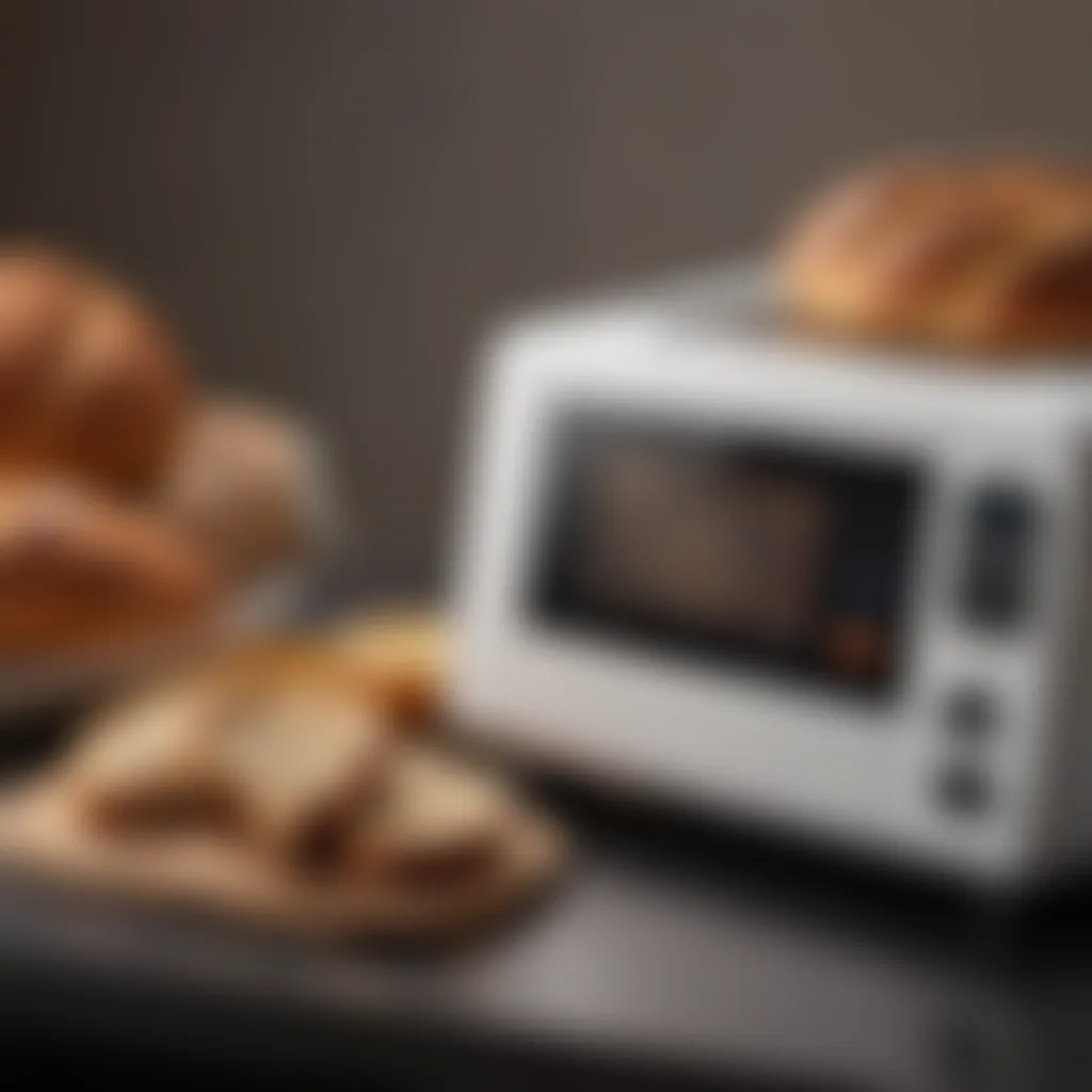 User-friendly display panel of a bread maker