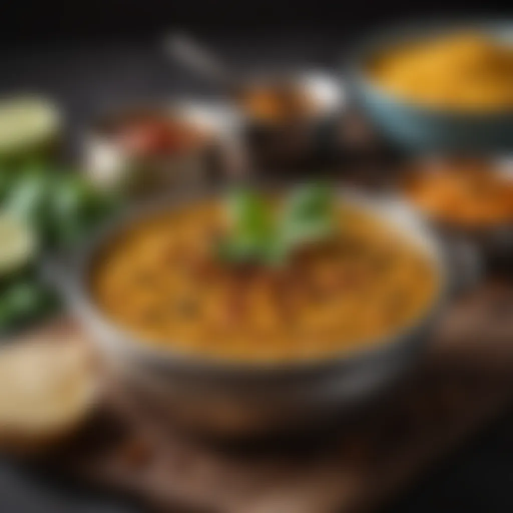 Exquisite Indian Spiced Arhar Dal