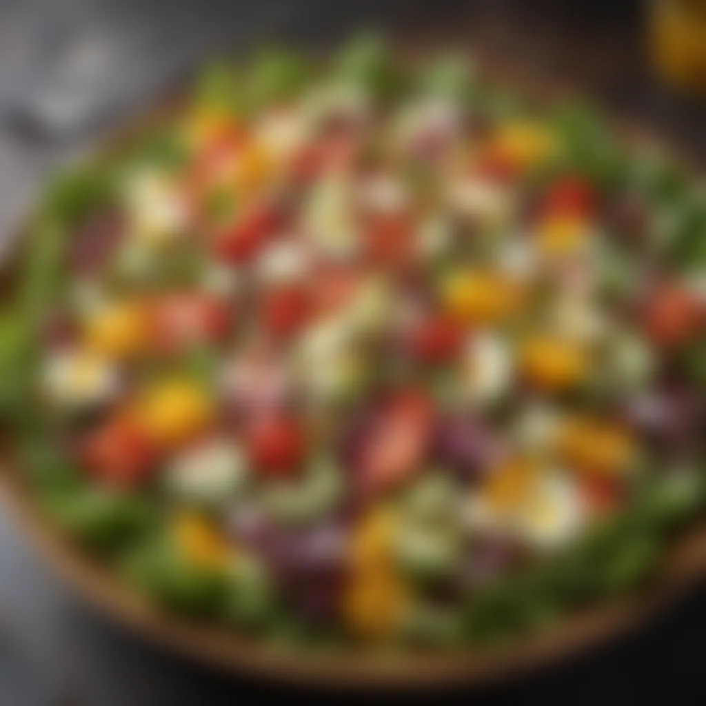 Vibrant Summer Salad Bursting with Color