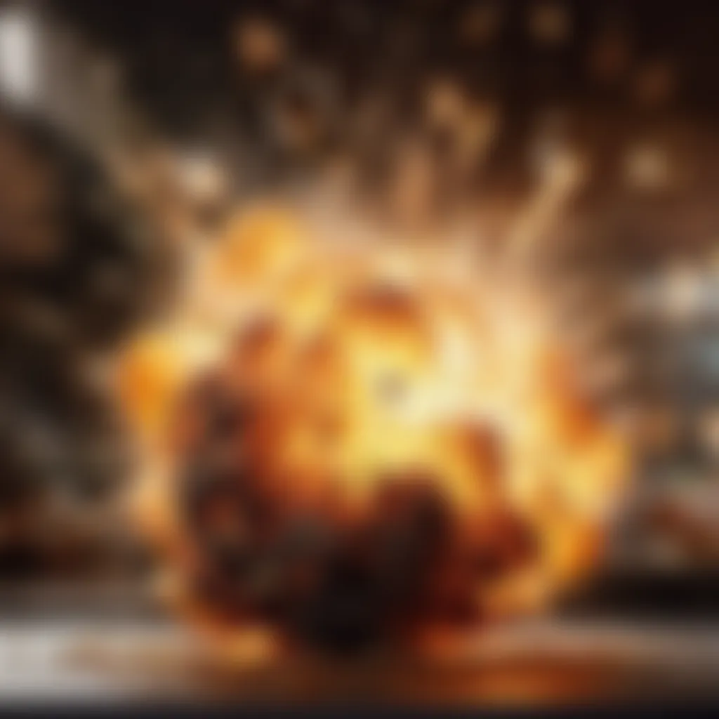 Explosion Illustration