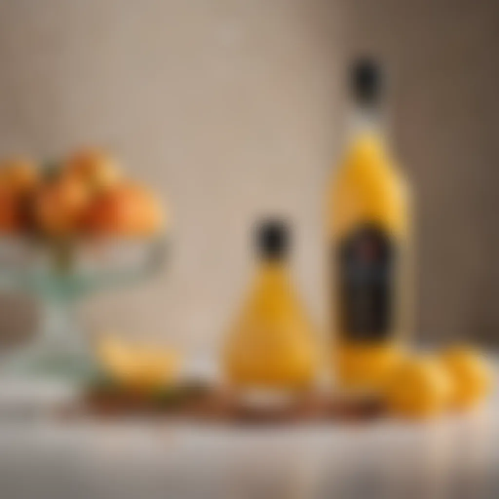 Luxurious advocaat bottle