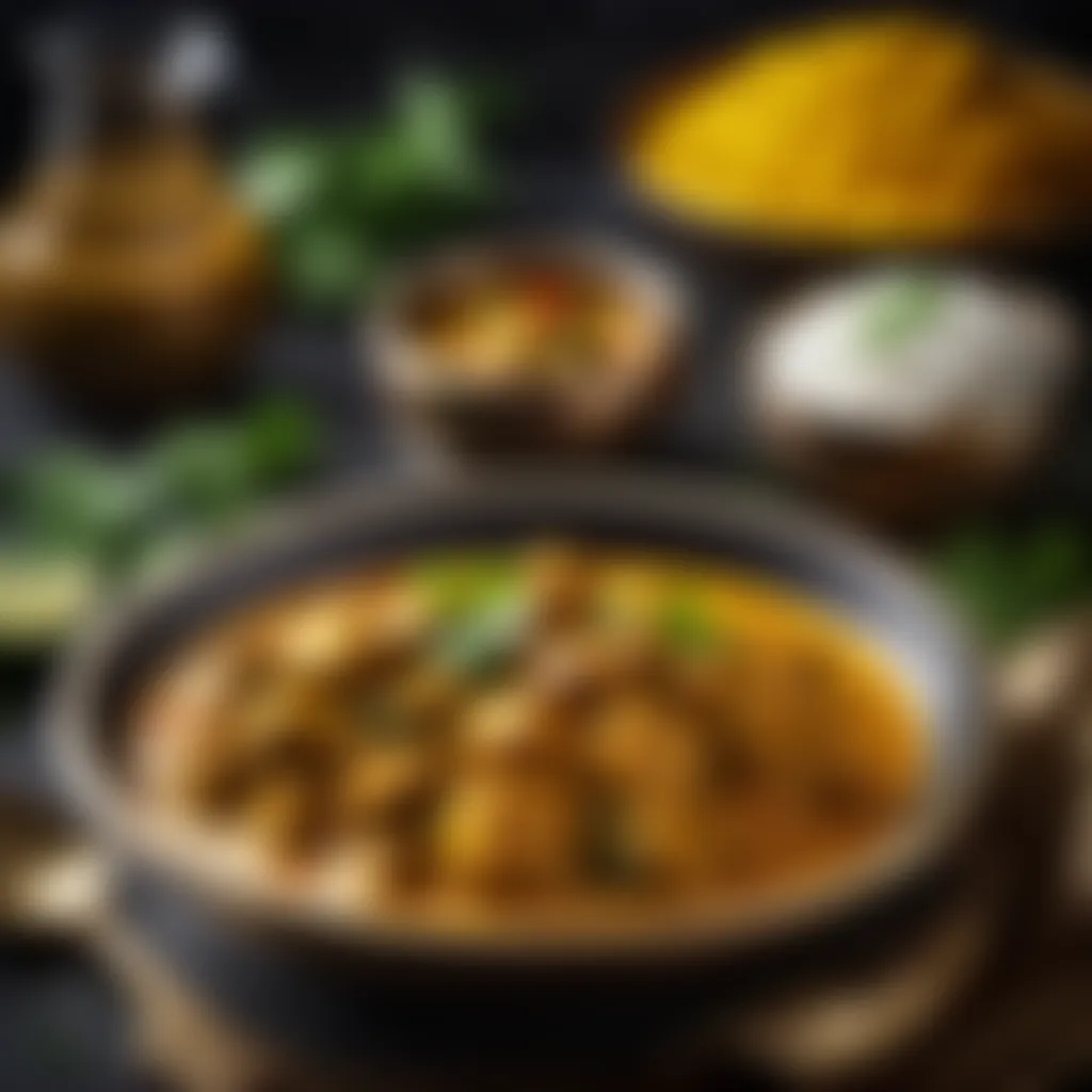 Savor the Richness of Arbi Curry Exquisite Arbi Curry dish