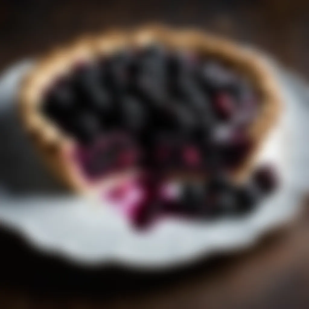 Exquisite Blackberry Pie