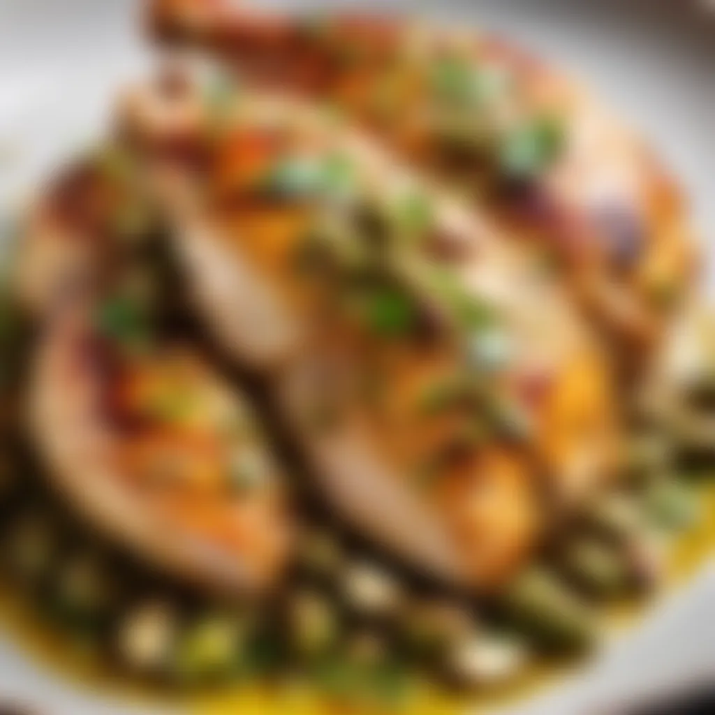 Exquisite Chicken with Pistachios - Culinary Fusion