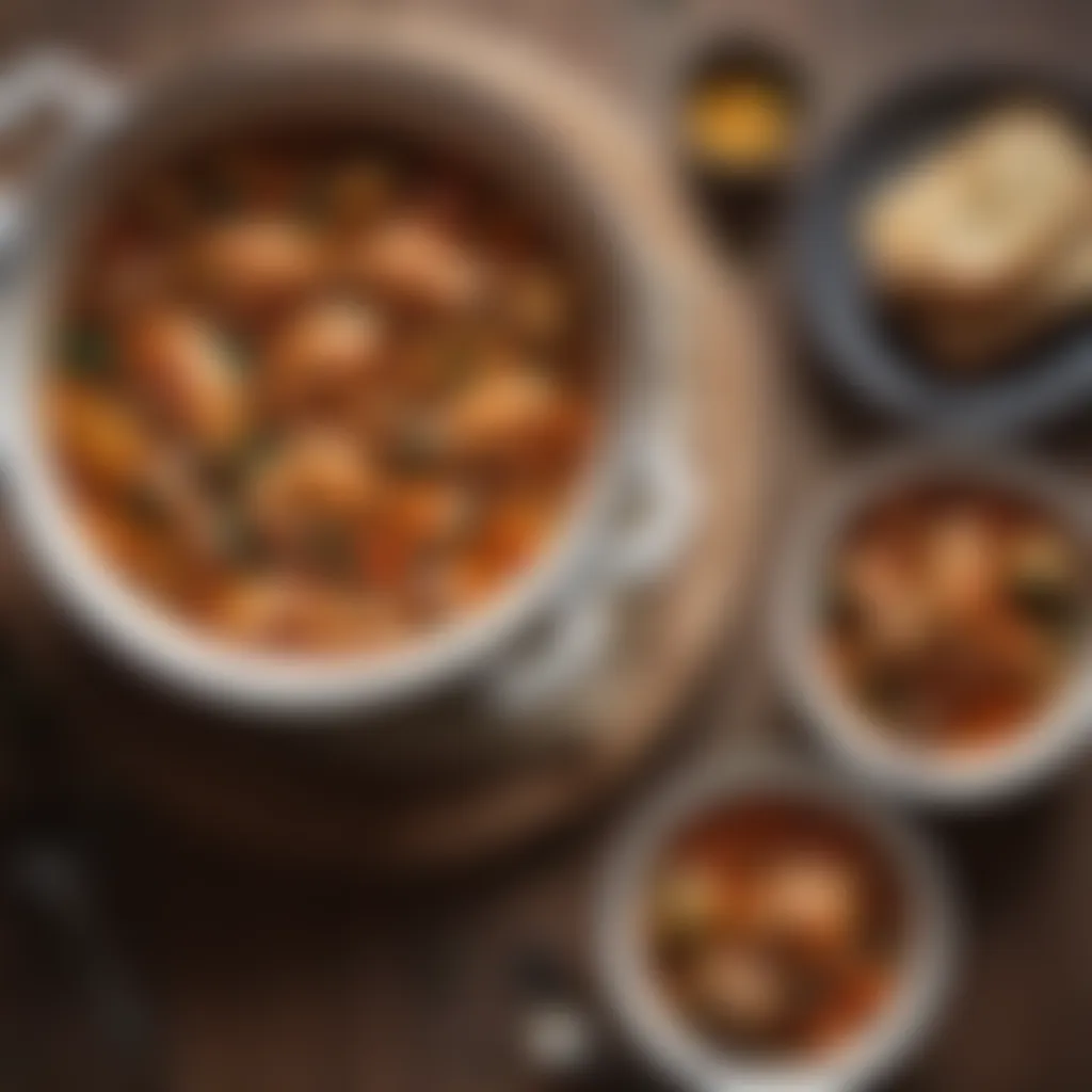 Artistic Representation of Exquisite Chicken Stew Recipe